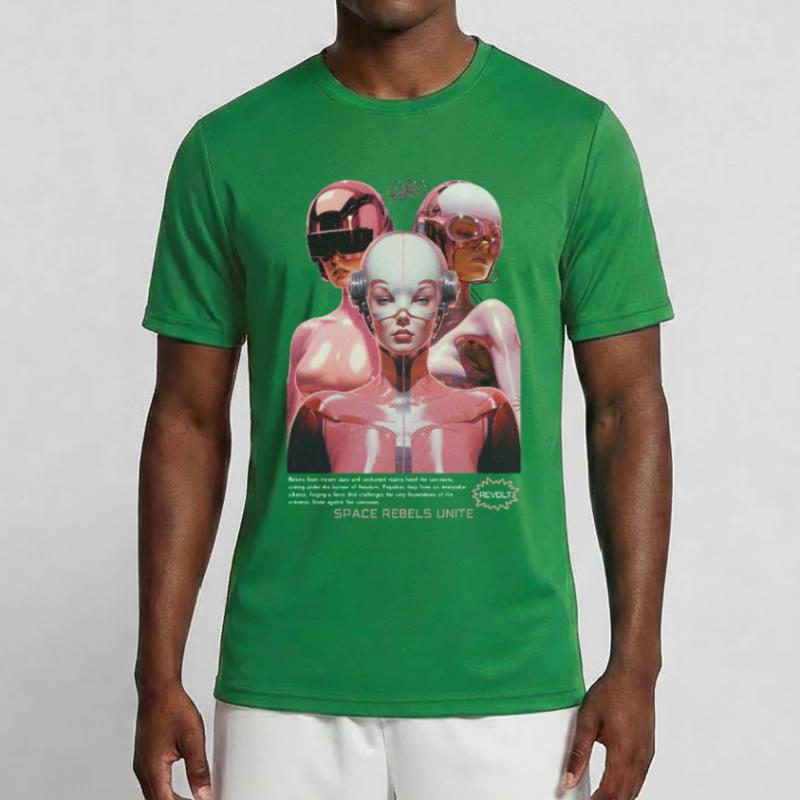 Astronautes de l’espace, voyageurs de l’espace de science-fiction T-shirt sport Homme
