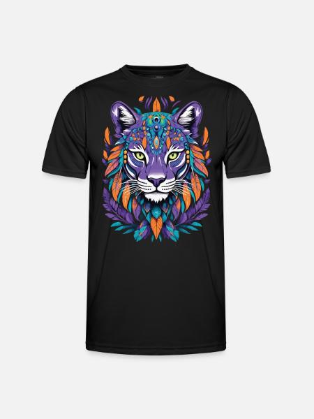 Spiritual Mandala Design - Men's Functional T-Shirt - black