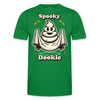 lastLustiges Kackhaufen Gespenst Kostümidee - Männer Funktions-T-Shirt - Kelly Green - Vorne - AI Model Male 178 dark (178cm)