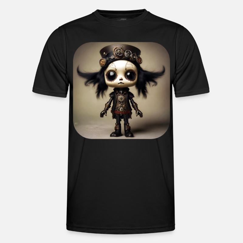 Fille Steampunk Gothique Cool T-shirt sport Homme