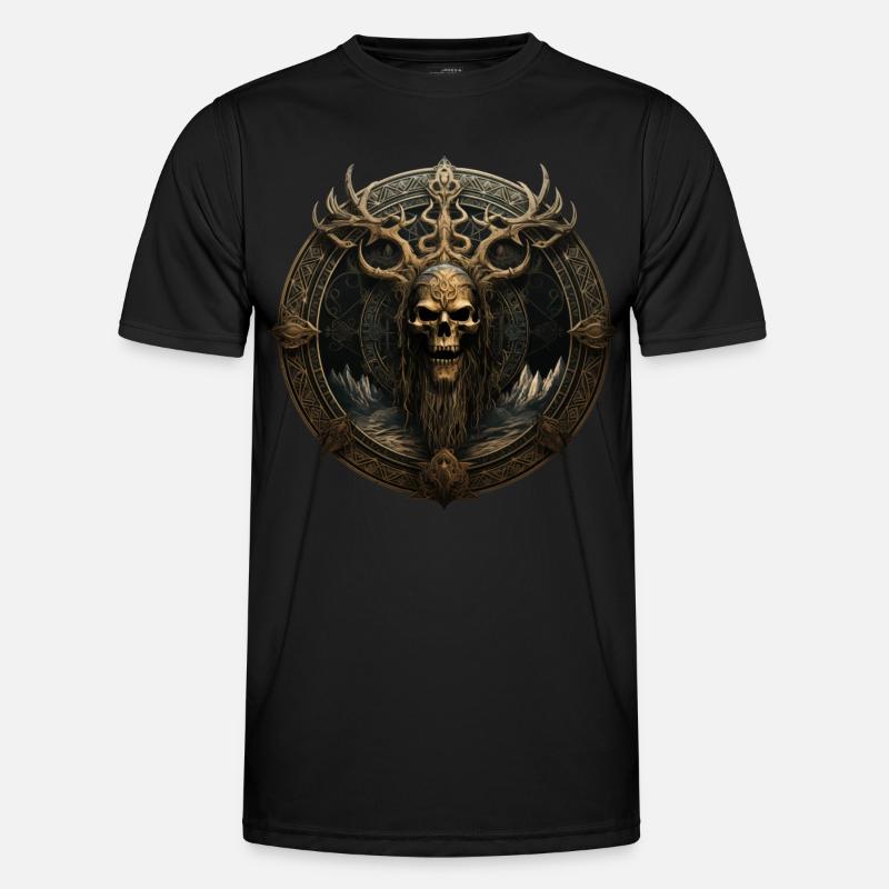 Monuments vikings T-shirt sport Homme