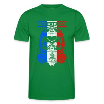 Frenchcore 200 BPM Rave Festival Gift - Men's Functional T-Shirt - kelly green - Front - AI Model Male 178 dark (178cm)