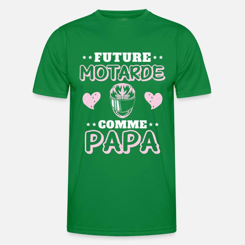Future Motarde Comme Papa T-shirt sport Homme