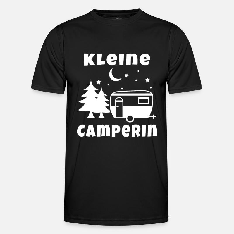 Nachwuchs Camper Nachwuchscamper Camping Wohnmobil - Männer Funktions-T-Shirt - Schwarz