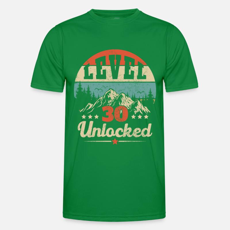 Level 30 freigeschaltet Männer Funktions-T-Shirt