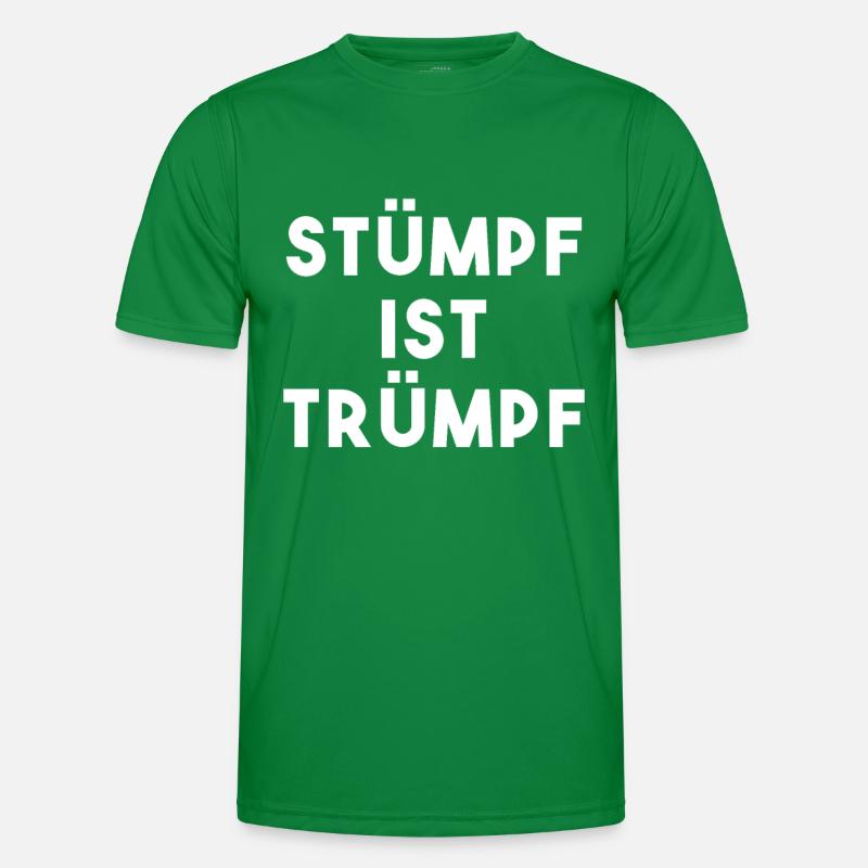 Stump is  Silly German Men's Functional T-Shirt