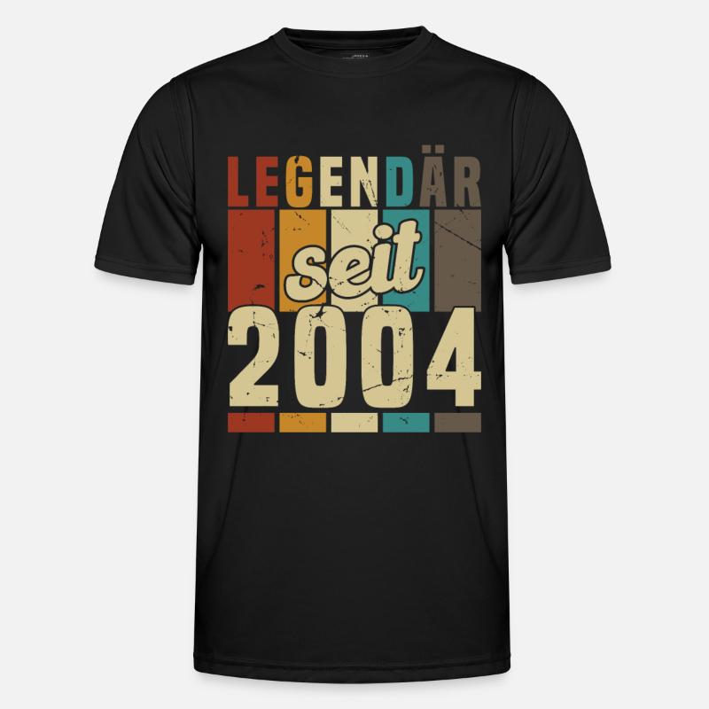 Legendary since 2004 - Men's Functional T-Shirt - black