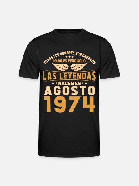 The Legends August 1974 - Men's Functional T-Shirt - black