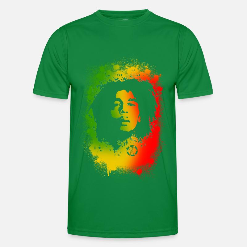 Ondoyance - Rasta stencil Men's Functional T-Shirt