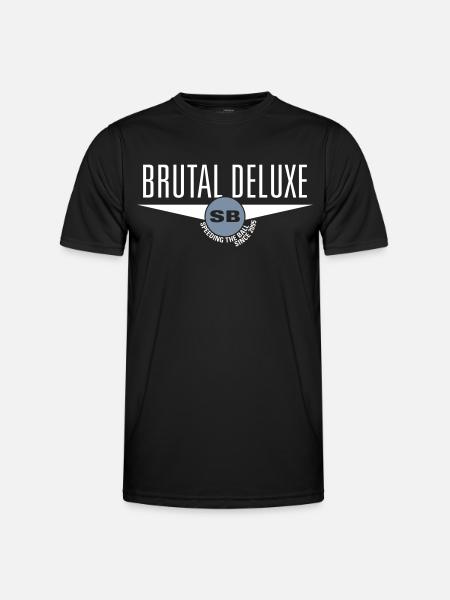 Brutal Deluxe - Männer Funktions-T-Shirt - Schwarz