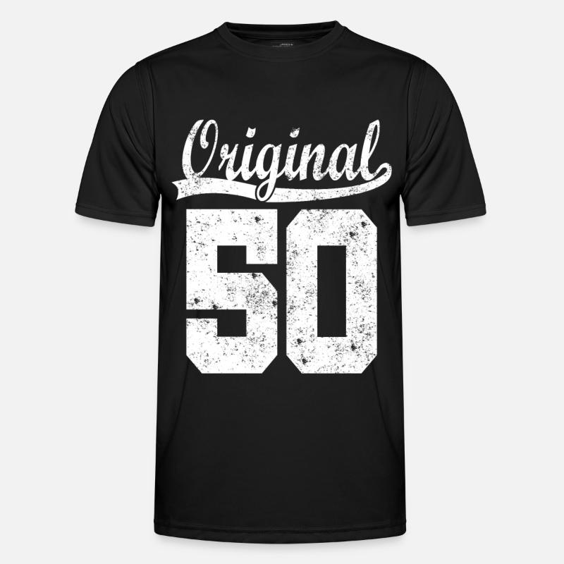 50 born gift - Men's Functional T-Shirt - black