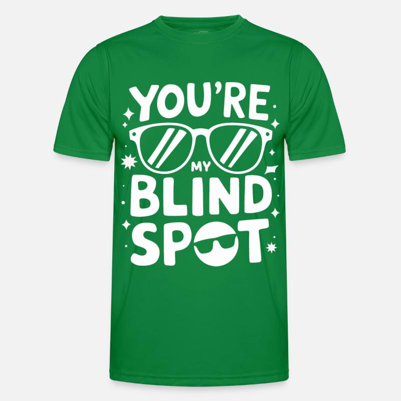 Blinde Blindheit Sehbehinderte Menschen Männer Funktions-T-Shirt