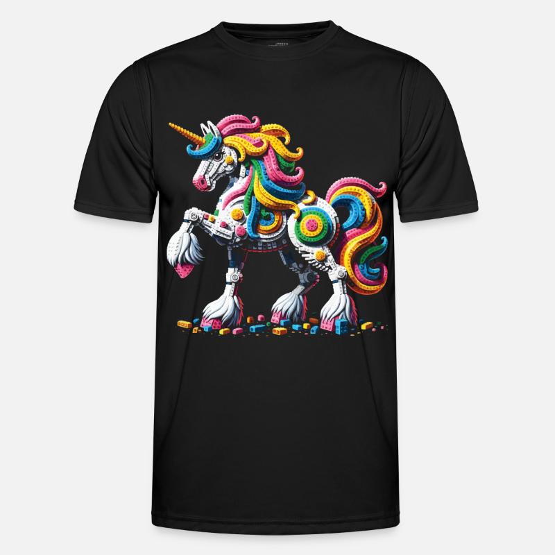Expert Master Builder Bricks-bausteine - Männer Funktions-T-Shirt - Schwarz