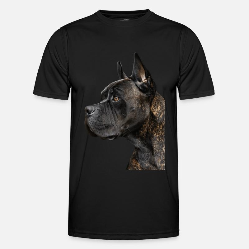 Cane Corso - Männer Funktions-T-Shirt - Schwarz