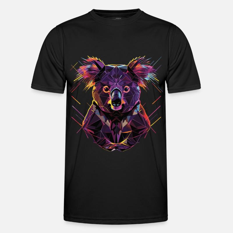 Koala - Men's Functional T-Shirt - black