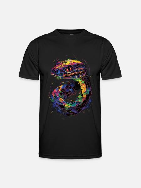 Serpent - T-shirt sport Homme - noir