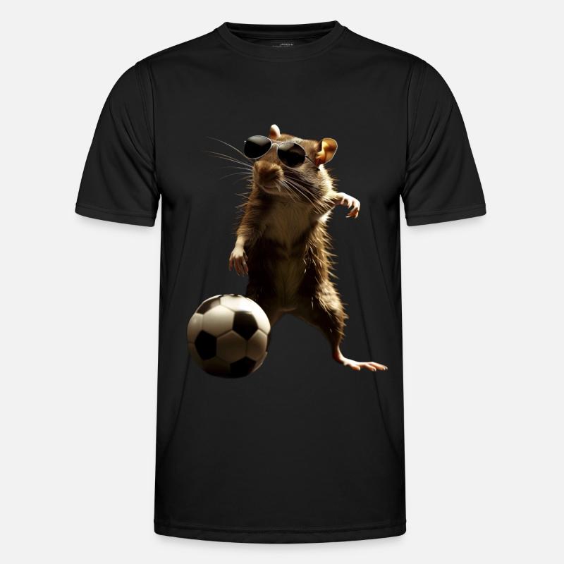 Ratte Männer Funktions-T-Shirt