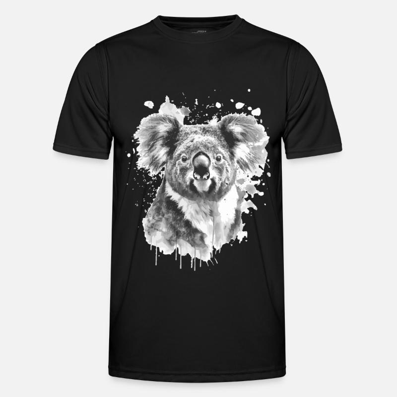 Koala - Men's Functional T-Shirt - black
