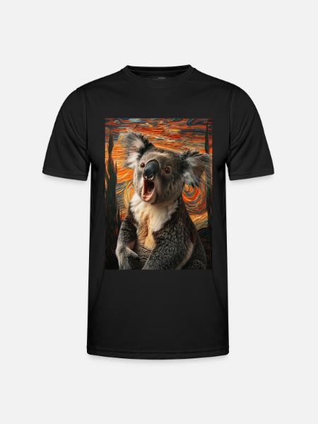 Koala - Men's Functional T-Shirt - black