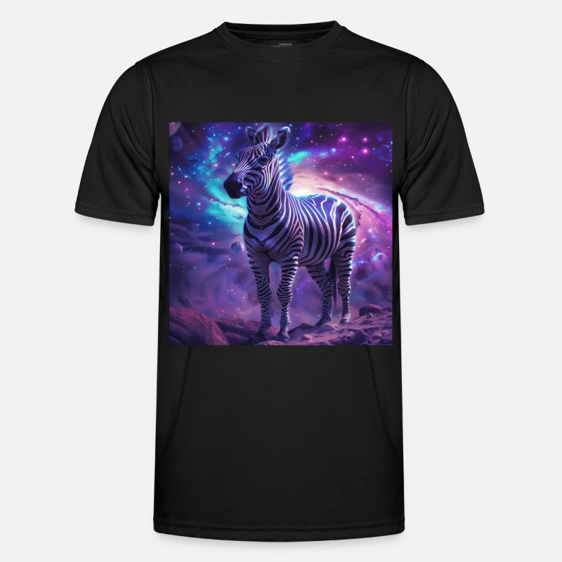 Zebra - Men's Functional T-Shirt - black
