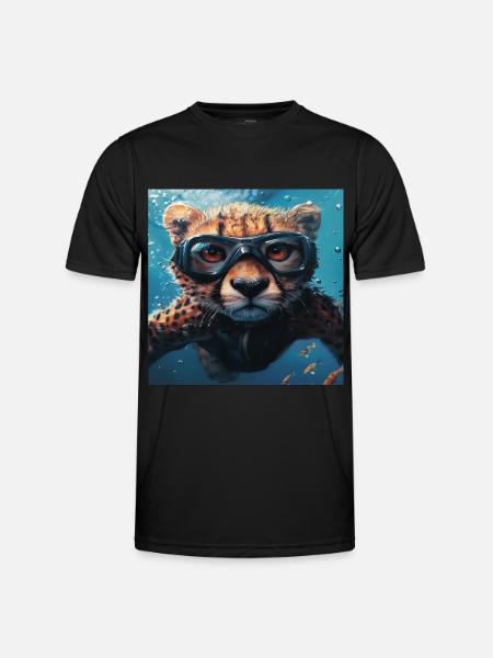 Cheetah - Men's Functional T-Shirt - black
