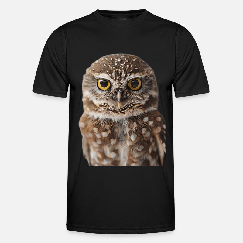 Owl - Men's Functional T-Shirt - black