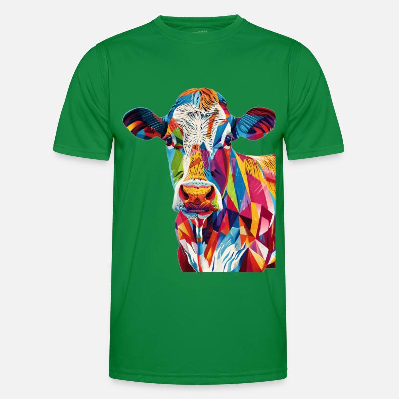 Vache T-shirt sport Homme