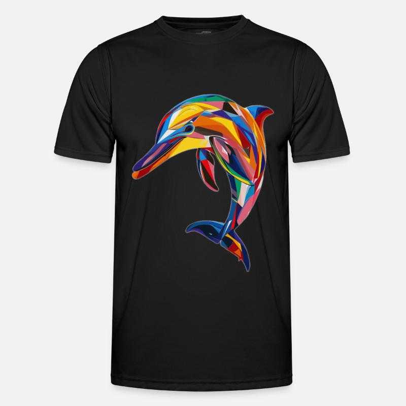 Dolphin - Men's Functional T-Shirt - black
