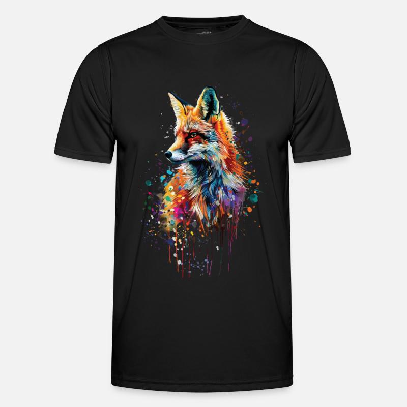 Fuchs Männer Funktions-T-Shirt