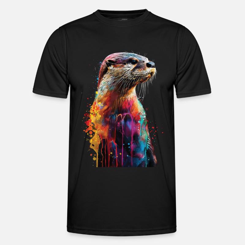 Otter Männer Funktions-T-Shirt