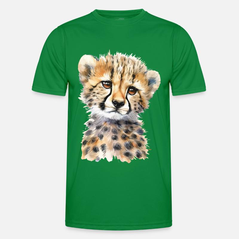 Gepard Männer Funktions-T-Shirt