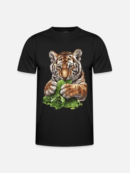 Tiger - Men's Functional T-Shirt - black