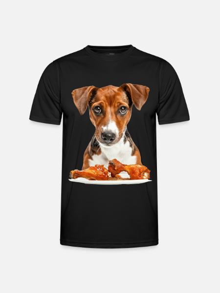 Chien - T-shirt sport Homme - noir