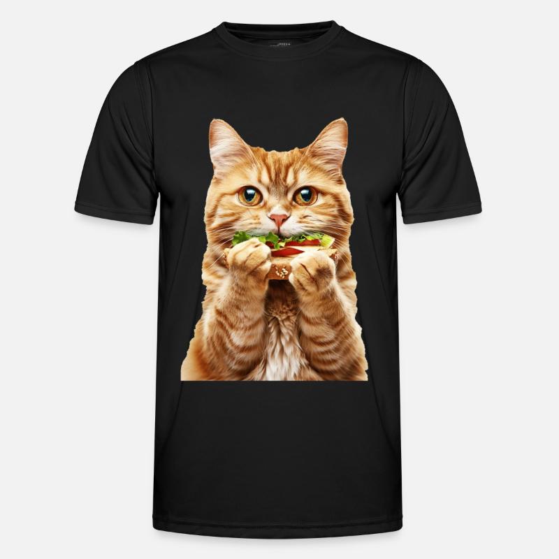 Cat - Men's Functional T-Shirt - black