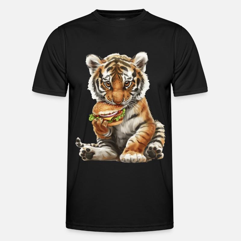Tiger - Men's Functional T-Shirt - black