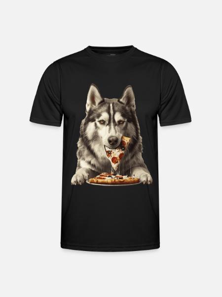 Alaskan Malasmute - Männer Funktions-T-Shirt - Schwarz