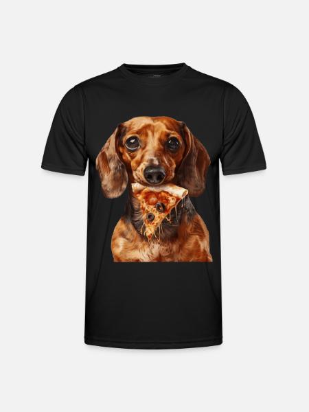 Teckel - T-shirt sport Homme - noir