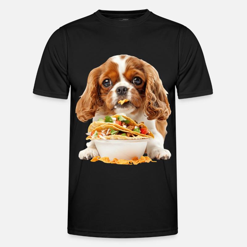 Cavalier King Spaniel - Men's Functional T-Shirt - black