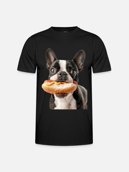 Boston Terrier - Men's Functional T-Shirt - black