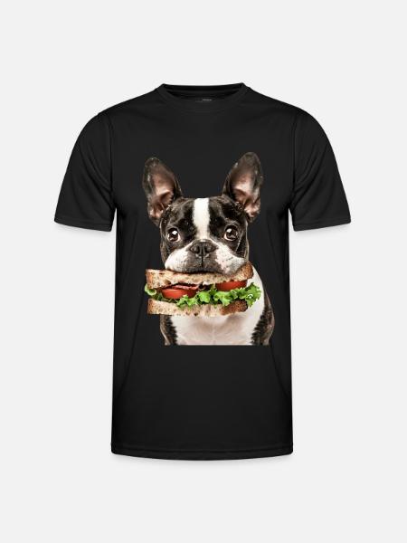 Boston Terrier - Men's Functional T-Shirt - black