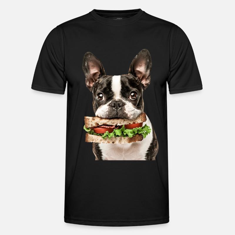 Boston Terrier - Men's Functional T-Shirt - black