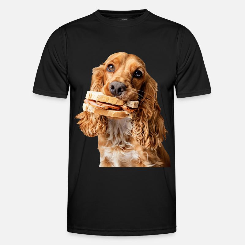 Cocker Spaniel - Men's Functional T-Shirt - black