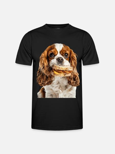 Cavalier King Spaniel - Men's Functional T-Shirt - black