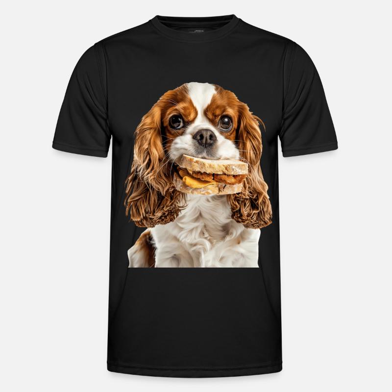 Cavalier King Spaniel Männer Funktions-T-Shirt