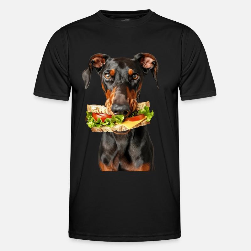 Doberman Men's Functional T-Shirt