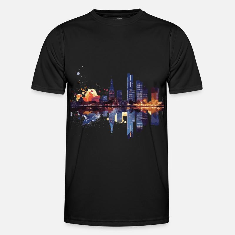 Hoeksche Waard - Men's Functional T-Shirt - black