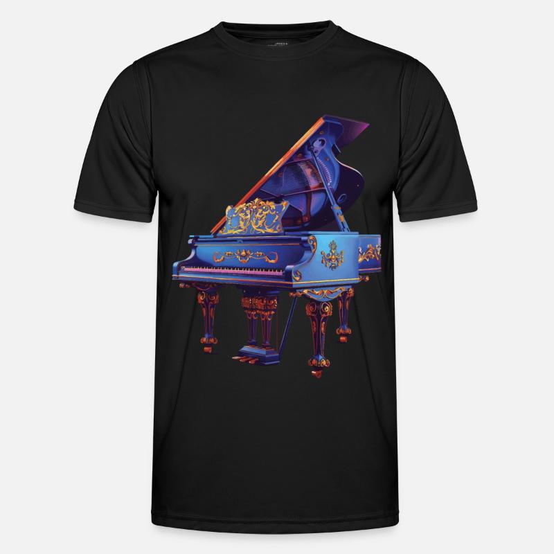 Piano Men's Functional T-Shirt