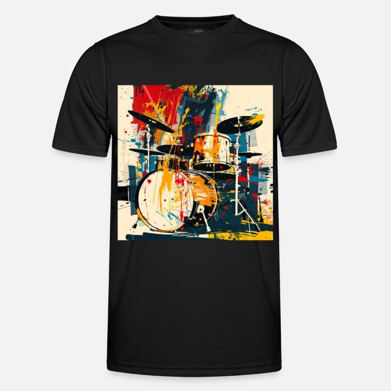 Percussion - Men's Functional T-Shirt - black