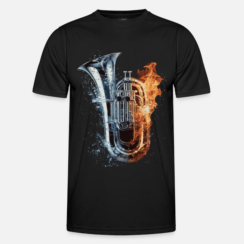 Tuba Männer Funktions-T-Shirt