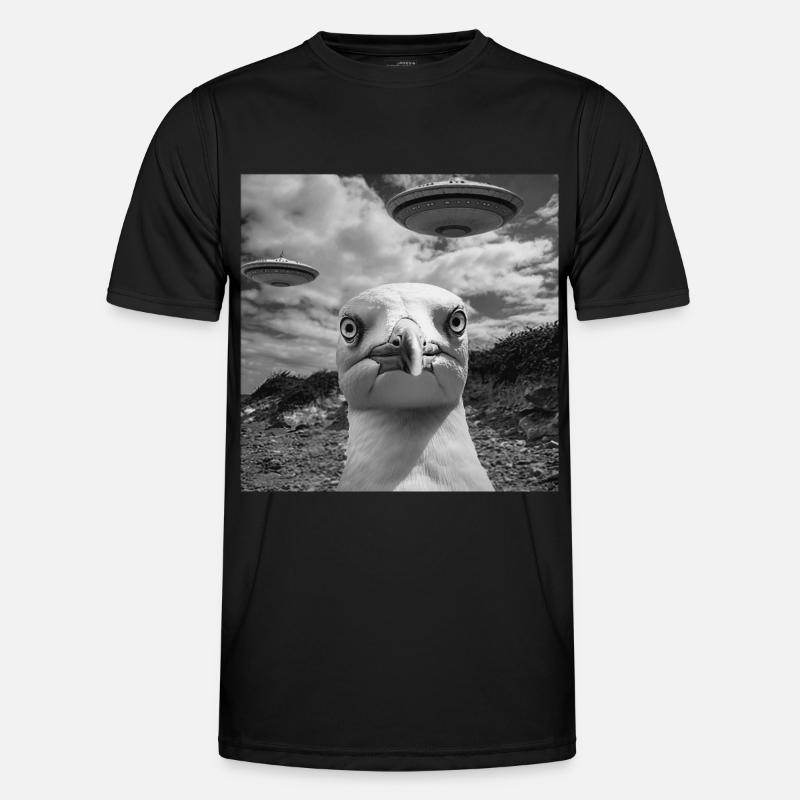 Möwe Männer Funktions-T-Shirt